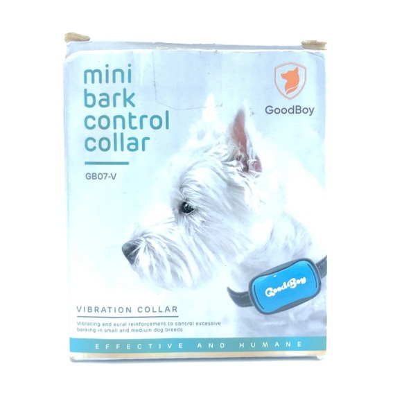 Good Boy Mini Bark Control Collar Humane Vibration Dog Pet Collar Lot of 2 Black - Picture 2 of 3
